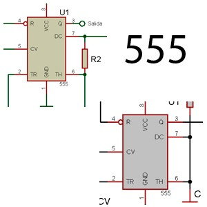 Calculadora de tiempos con 555
