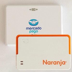 Desarme de POS de tarjeta Naranja y MercadoPago